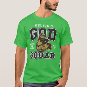 Camiseta Os Justos Gemstones Kelvins God Squad
