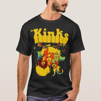 Camiseta Os Kinks misturam humor
