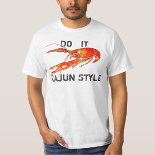 Camiseta os lagostins fazem-no estilo de Cajun