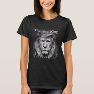 Camiseta Os Leões do Lyin King Funny Anti-Trump 2025