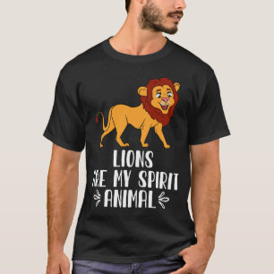 Camiseta Os Leões São O Meu Animal Espirituoso