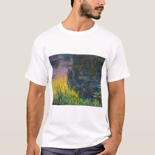 Camiseta Os Lírios De Água - Sol De Arranque, Claude Monet, (Frente)