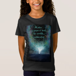 Camiseta Os Livros São Mágicos