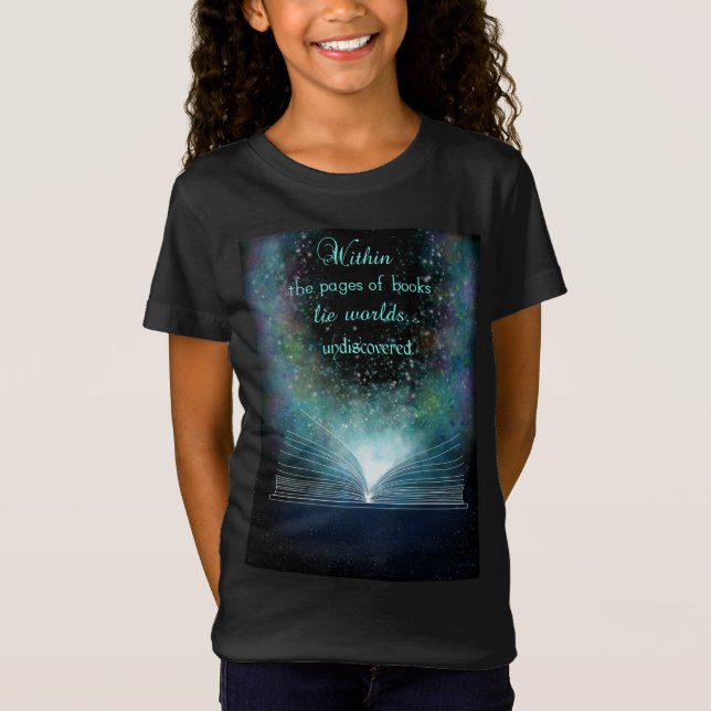 Camiseta Os Livros São Mágicos (Frente)
