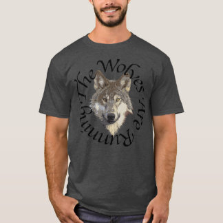 Camiseta Os Lobos Estão Correndo Caixa De Delícias