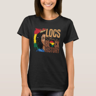 Camiseta Os Locais São Histórico Preto BHM Depois Dos Dread