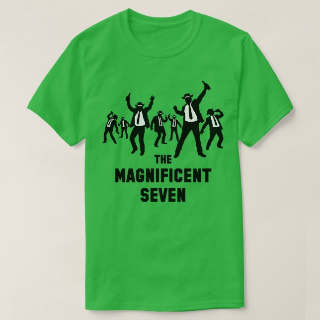 Camiseta Os Magníficos Sete (Frente do Design)