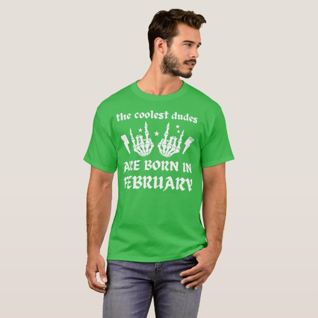 CAMISETA OS MAIS FELIZES SÃO NASCER NO FÉRIO (Frente Completa)