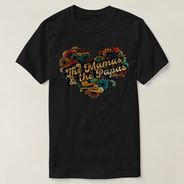 Camiseta Os Mamas e os Papas (Frente do Design)