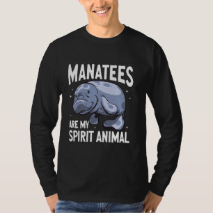Camiseta Os Manatins São O Meu Espírito Animal Sea Animal M