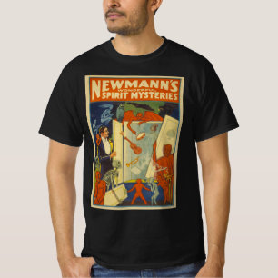 Camiseta Os maravilhosos mistérios do espírito de Newmann,