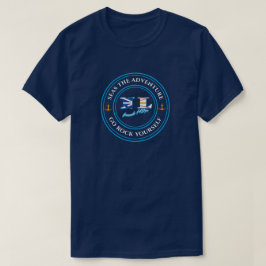 Camiseta Os mares de Terra Nova a aventura vão a rocha você