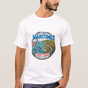 CAMISETA OS MARÍTIMES CABOT TRAIL NOVA SCOTIA