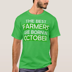 Camiseta Os melhores agricultores são o nascer do presente