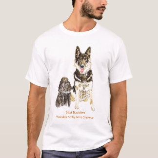 Camiseta Os melhores amigos