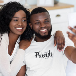 Camiseta Os melhores amigos de sempre