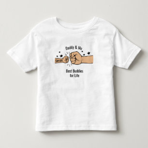 Camiseta Os melhores amigos do pai e de mim para o Dia de o