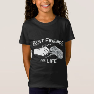 Camiseta Os Melhores Amigos Do Porco Da Guiné Para A Vida