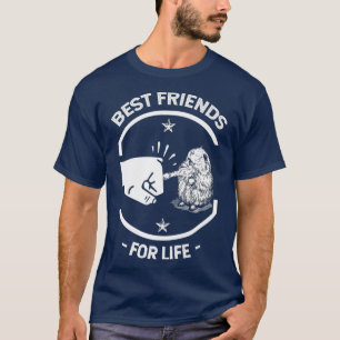 Camiseta Os Melhores Amigos Para A Vida - Amante De Hamster