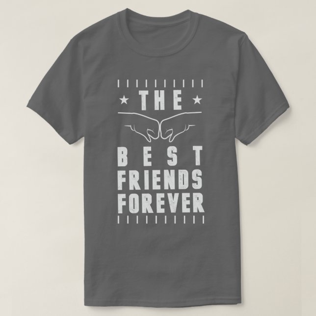 Camiseta Os melhores amigos para sempre (Frente do Design)