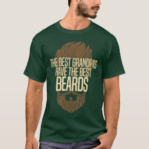 Camiseta Os Melhores Avós Têm As Melhores Barbas