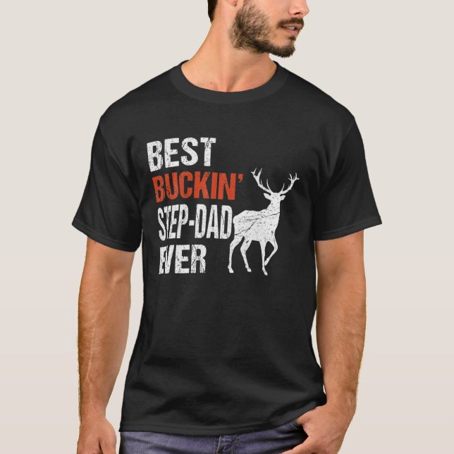 Camiseta Os melhores caçadores de veados em Pai (Frente)