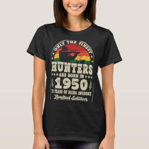 Camiseta Os Melhores Caçadores Estão A Nascer Em 1950 Caça