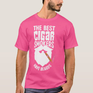 Camiseta Os Melhores Fumadores De Cigarro Têm Barras Engraç