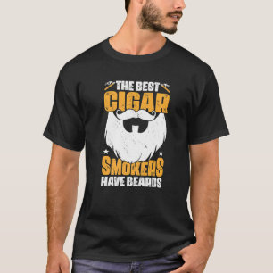 Camiseta Os Melhores Fumadores De Cigarro Têm Charuto