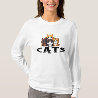 Camiseta Os melhores gatos