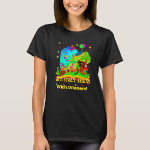 Camiseta Os Melhores Gnomos Cachorosos De Cachorros Engraça