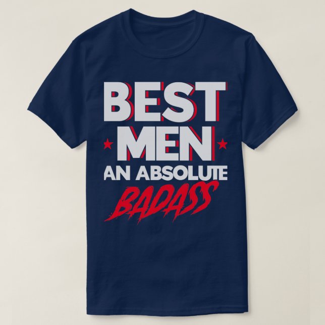 Camiseta Os Melhores Homens E A Equipe 2 Absoluta De Padrin (Frente do Design)