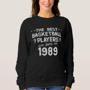 Camiseta Os melhores jogadores de basquetebol nascem em 198
