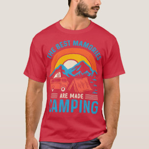 Camiseta Os Melhores Mamíferos São Feitos Camping