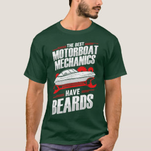 Camiseta Os Melhores Mecânicos Das Motoveleiras Têm Barras