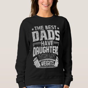 Camiseta Os Melhores Pais Têm Filhas Que Levantam Pesos