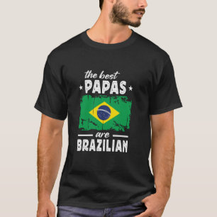 Camiseta Os Melhores Papais são Dia dos Pais Brasil F