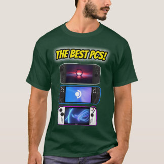 Camiseta Os melhores pcs de jogos menina retrô