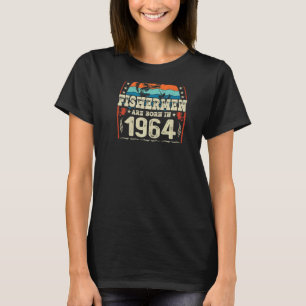 Camiseta Os Melhores Pescadores São Nasceres Em 1964
