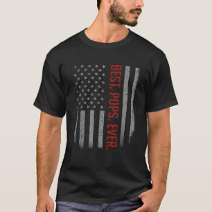Camiseta Os melhores Pop de sempre presentes de bandeira am