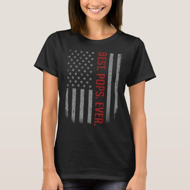 Camiseta Os Melhores Pop Que Alguma Vez Nos Estados Unidos, (Frente)