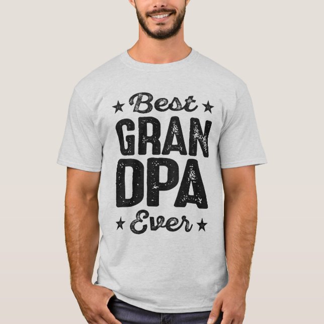 Camiseta Os melhores presentes do avô (Frente)