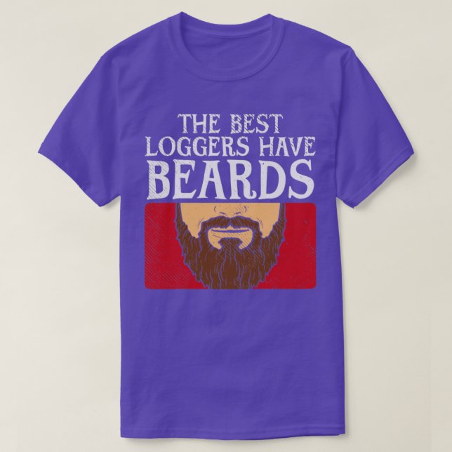 Camiseta Os Melhores Registradores Têm Barba (Frente do Design)