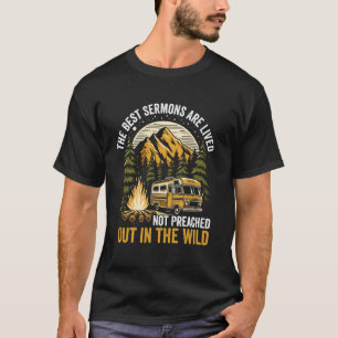 Camiseta Os Melhores Sermões São Vividos Não Pregados Acamp