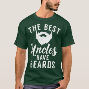 Camiseta Os melhores tios têm a família das barbas tio 