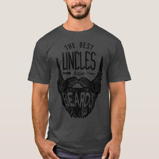Camiseta Os melhores tios têm barba, o tio Beard é doido.