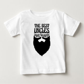 Camiseta Os melhores tios têm barbas, um presente de tio en