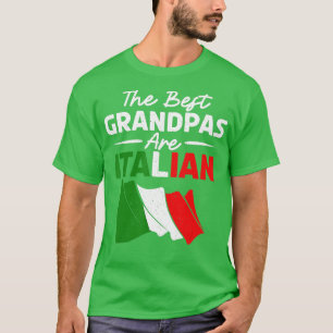 Camiseta Os melhores vovô são vovô italiano
