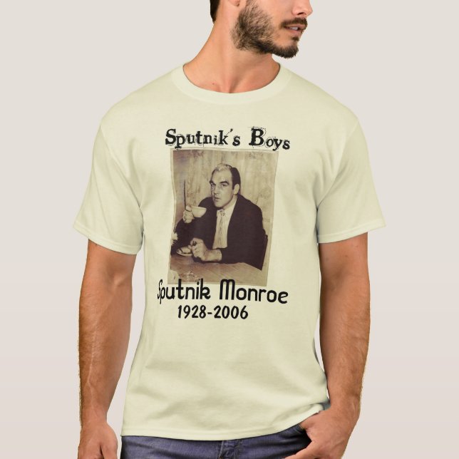 Camiseta Os meninos de Sputnik, (Frente)