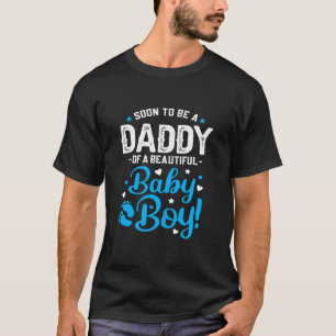 Camiseta Os Meninos Logo Serão Pai De Um Novo papai De Beb